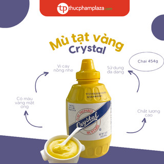 Mù tạt vàng Crystal (454g)