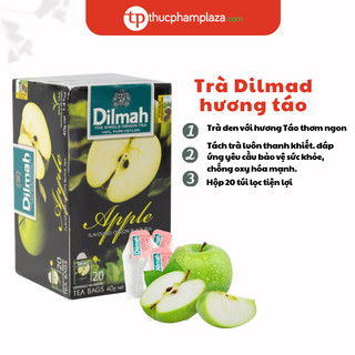 Trà vị táo hiệu Dilmah hộp bé 30g 20 túi lọc
