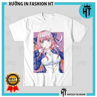 Áo thun Gotoubun no Hanayome Nino Color Art ngắn tay