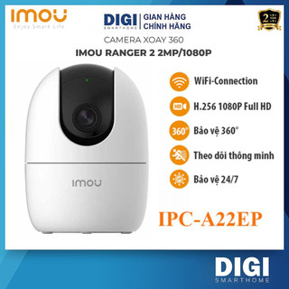 Camera Wifi IMOU A22EP 2.0MP, Full HD 1080P, Xoay 360 Độ - Đàm Thoại 2 Chiều, Theo Dõi Chuyển Động - BH 2 Năm