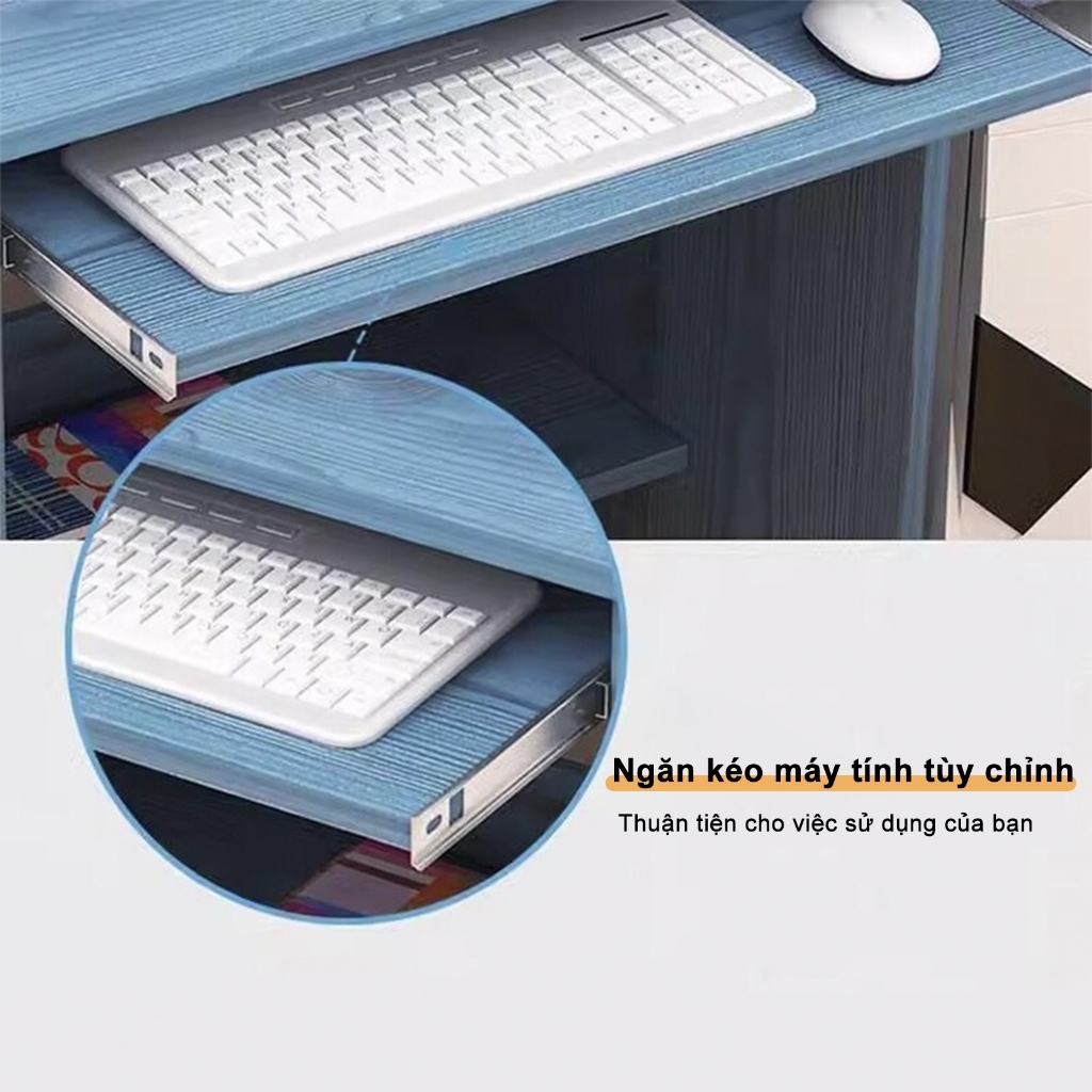 BMZAR Bàn Làm Bàn gaming Việc Bàn học Bàn máy tính tập làm việc hắc chắn Lưu trữ đa dạng Dễ lắp ráp | BigBuy360 - bigbuy360.vn