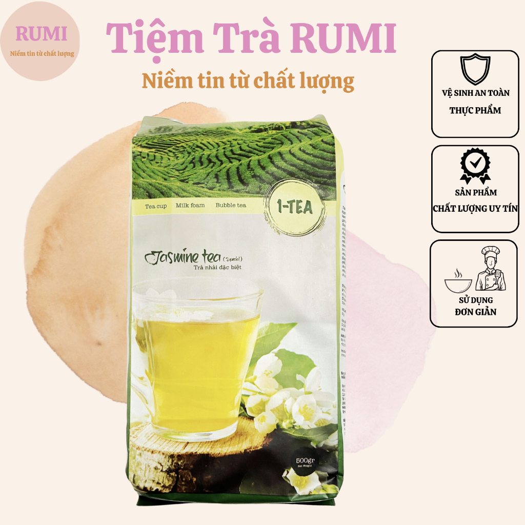 Lục Trà Nhài 1 Tea / Trà đen one tea ( gói 500g )
