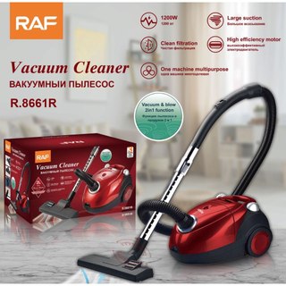 Máy hút bụi gia đình cầm tay RAF R8661 công suất 1200W hút được cả thảm, sofa, lông chó mèo [BẢO HÀNH 12 THÁNG]