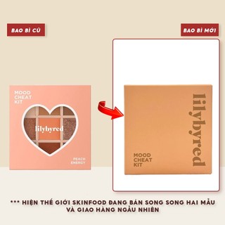 Bảng Phấn Mắt 9 Màu Lilybyred Mood Cheat Kit