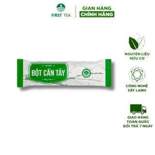 Bột Cần Tây Sấy Lạnh Nguyên Chất First Tea hỗ trợ giảm cân, đẹp dáng, sáng da, thanh lọc cơ thể