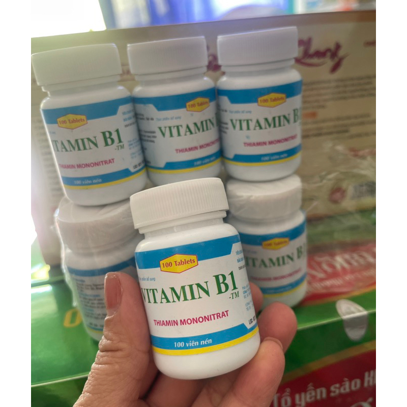 Vitamin B1 Đại Uy Hỗ Trợ Bổ Sung Vitamin B1 Cho Cơ Thể