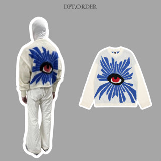 (Best Quality) Áo sweater len House of errors eye form boxy Hàng Cao Cấp