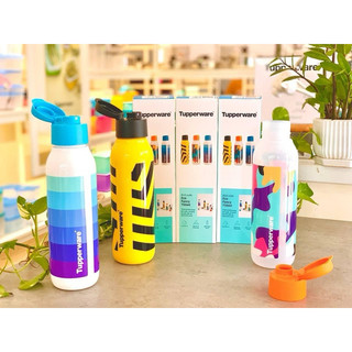 Bình nước Tupperware Eco Fancy 750ml nắp bật không dây
