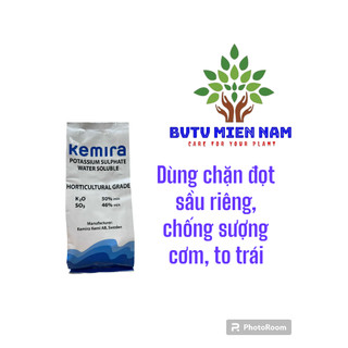 Phân bón lá, kemira hoà tan 0.5 kg, Cứng Cây Xanh lá, không gây cháy lá