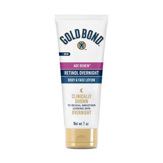  Kem dưỡng da cho mặt và cơ thể Gold Bond Age Renew Retinol Overnight Body & Face Lotion phức hợp Retinol 198g 