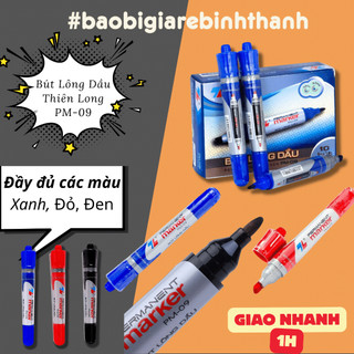 Bút lông dầu thiên long pm-09 - bút lông dầu không xóa được