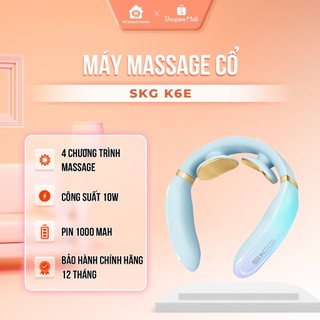 Máy Massage Cổ SKG K6E Công nghệ xung điện với 4 chế độ điều chỉnh, Giảm đau vai gáy căng cơ hiệu quả  Bảo hành 12 tháng