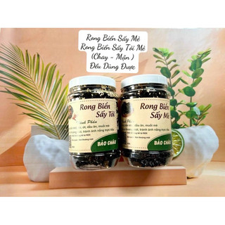 Rong biển sấy mè + sấy tỏi mè nhà bảo châu . đều dùng được