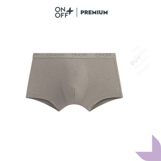 Quần lót nam dáng trunk visco mát lạnh như băng kháng khuẩn ONOFF 18UO23A007