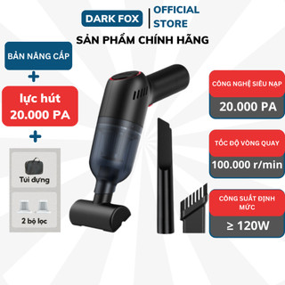 Máy hút bụi cầm tay mini, máy hút bụi giường, mày hút bụi ô tô không dây lực hút mạnh 24000PA, hút liên tục 30P MHB01