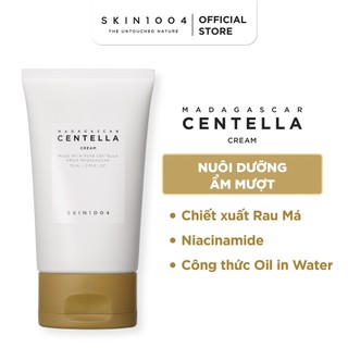 Kem dưỡng rau má SKIN1004 Madagascar Centella Cream và Soothing Cream 75 ml giảm mụn và kiềm dầu