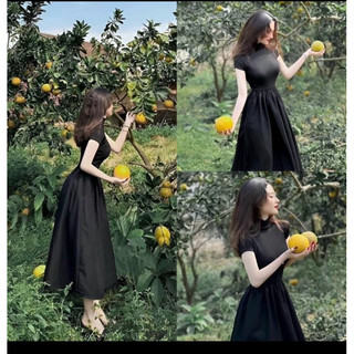 Váy ngắn tay Bigszie