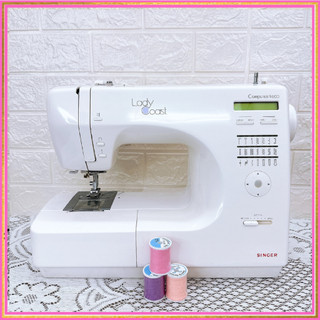 Máy may gia đình, máy may nhật, máy khâu,máy may mini singer ladycost - 21 đường may cơ bản- 4 loại khuy tự động