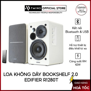 Loa bookshelf 2.0 edifier r1280t - hàng chính hãng