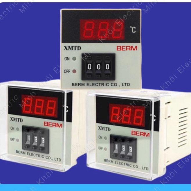 Đồng Hồ Nhiệt Độ Berm XMTD-2001, bộ điều khiển nhiệt độ xmtd-2001,đồng hồ hiển thị và điều khiển Cao