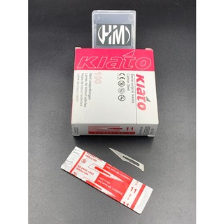 Hộp 100 lưỡi dao kiato số 11