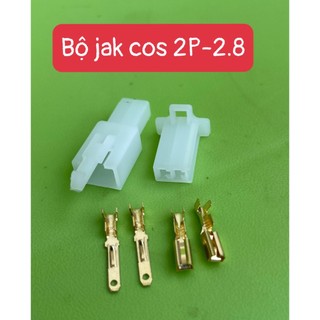 Jack nhựa 2p + cos 2.8