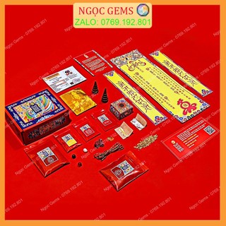 Bộ cốt thất bảo hàng chuẩn loại 1, cốt bát nhang, cốt nạp tượng - thất bảo minh châu