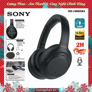 [Mã ELHACE giảm 4% đơn 300K] Tai Nghe Chụp Tai Chống Ồn Sony WH-1000XM4 |Bảo Hành 12 Tháng Toàn Quốc
