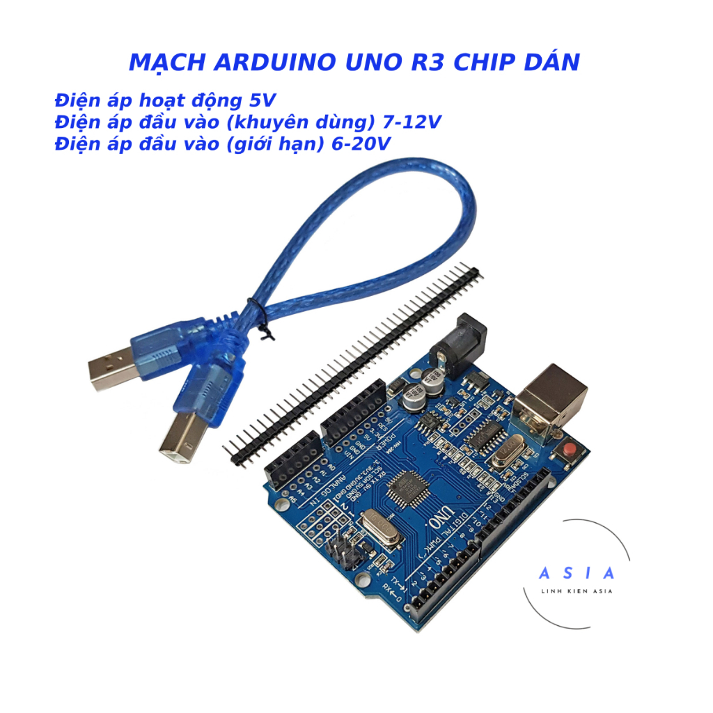 MẠCH ARDUINO UNO R3 CHIP DÁN