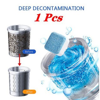 Viên Tẩy Lồng Máy Giặt Cửa Ngang Cửa Trên Viên Vệ Sinh Lồng Giặt An Toàn Sức Khỏe Smart Home - TLG01