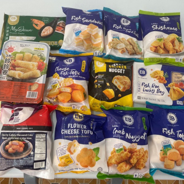 Viên thả lẩu EB Malaysia nhiều vị ship hoả tốc HCM 1-2 giờ