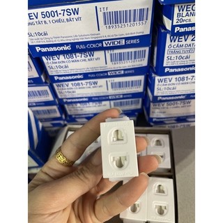 Hạt công tắc 1 chiều, 2 chiều, ổ cắm panasonic WIDE