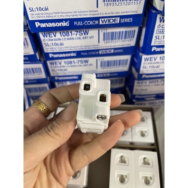 Hạt công tắc 1 chiều, 2 chiều, ổ cắm panasonic WIDE
