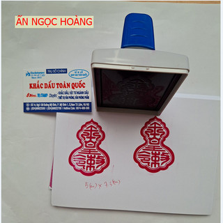 Dấu Triện Ngọc Hoàng thấm mực