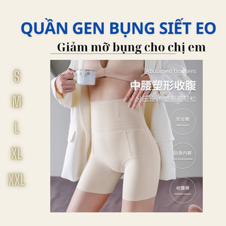Quần gen nịt bụng siết eo cạp cao định hình ôm bụng trên và bụng dưới giúp eo thon gọn 667