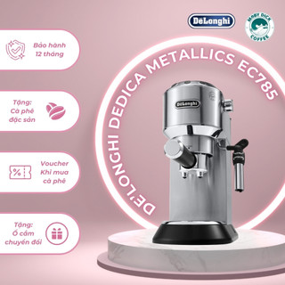 Máy pha cà phê gia đình - máy pha cafe espresso delonghi ec785 - 15 bar - 1300w - bh 12 tháng, hàng úc - giá tốt