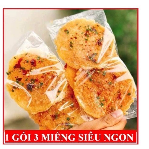 Cơm Cháy Mắm Hành  10 Gói ( Mỗi Gói 3 Miếng )