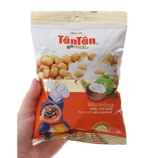 Đậu phộng da cá/ nước cốt dừa tân tân gói 60g