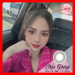 [ Ảnh Thật ] (Giá 1 chiếc) Lens Iris Gray 14mm 0 Độ LUXY LENS HÀN QUỐC - Cam Kết Chất Lượng - Có Bảo Hành