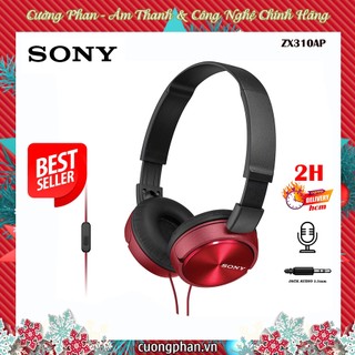 Tai Nghe Chụp Tai Có Micro Đàm Thoại Sony MDR-ZX310AP. Học Online - Nghe Nhạc - Xem Phim. BH 12T