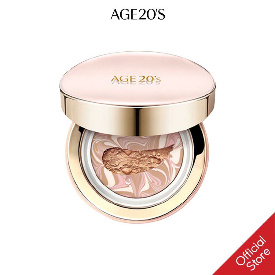 [TẶNG 1 LÕI] Phấn Tươi Dưỡng Ẩm Age20'S Signature Essence Cover Pact Moisture 14g