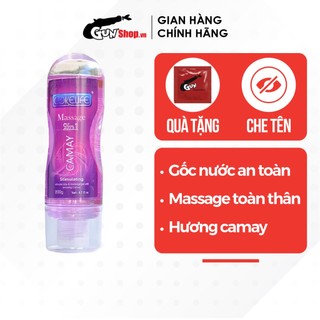 Gel bôi trơn massage hương camay cokelife tím - chai 100ml | gunshop việt nam
