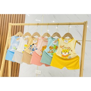 Bộ ba lỗ thun lạnh cho bé 5_16kg