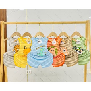 bộ Ba lỗ thun lạnh cho bé 5_16kg