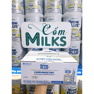 Sữa Bột Nutifood Sweden GrowPLUS+ bạc (Cao lớn vượt trội (Bạc) 800g