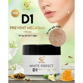 Kem D1 Giúp TÁI TẠO DA,DƯỠNG TRẮNG,NGĂN NGỪA LÃO HOÁ.Thương hiệu Top White hàng chuẩn
