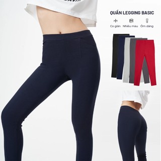 NINOMAXX Quần Legging Nữ dài nhiều màu co giãn tốt 1806098
