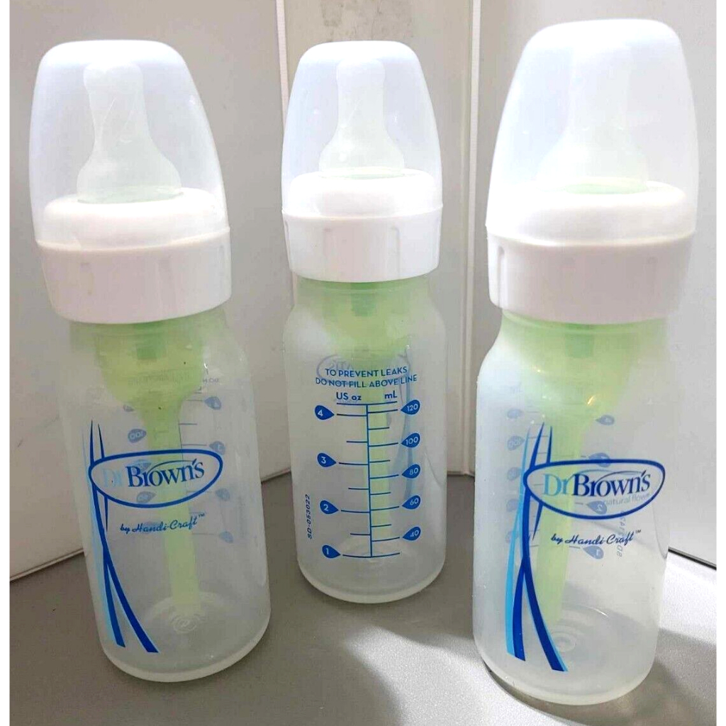 Bình sữa Dr Brown cổ thường 120ml (đã qua sử dụng)