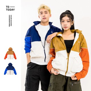 Áo Khoác Dù Nam Nữ Unisex Có Nón, Phối Màu Nổi Bật, Che Nắng, Cản Gió Form Oversize TOTODAY