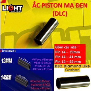 Ắc piston light speed dlc diamond like carbon